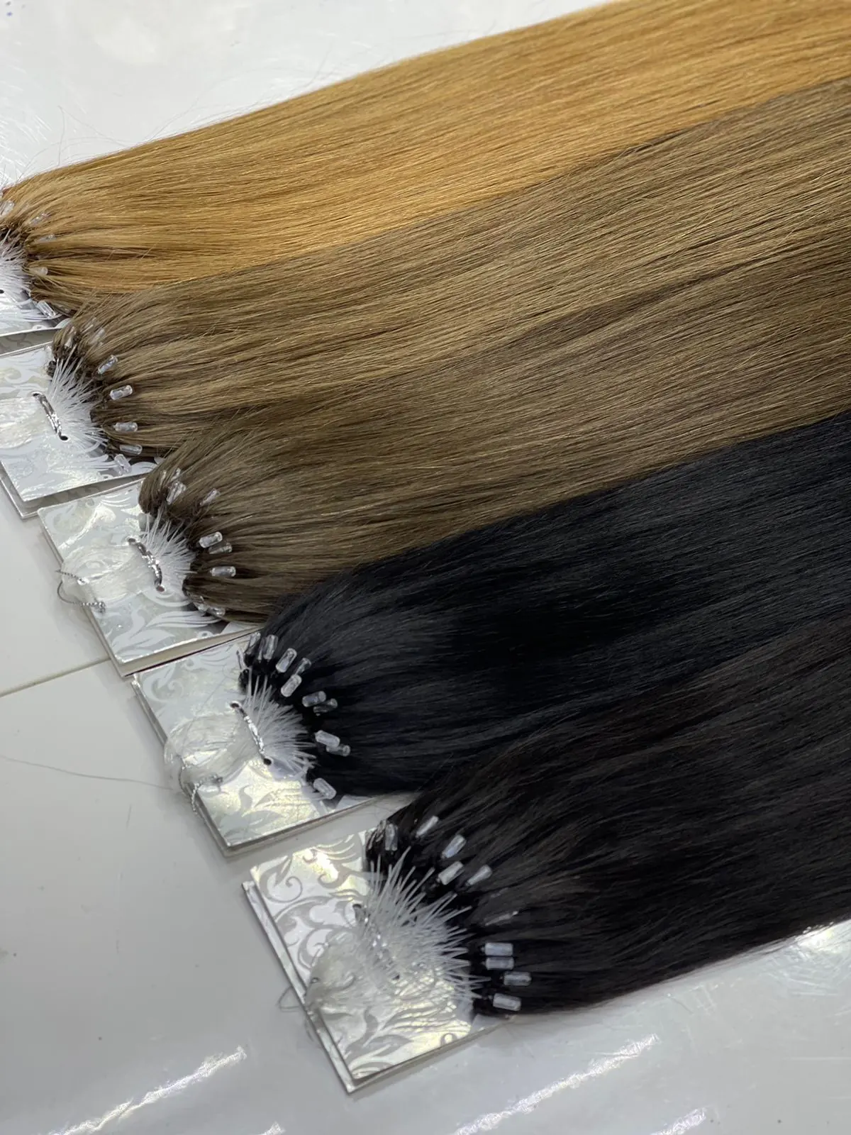 Nano-ring bundles — LUSSÉ hair extensions Dubai